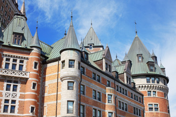 Fototapeta na wymiar The castle in Canada