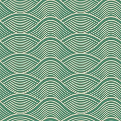 japanese seamless ocean wave pattern