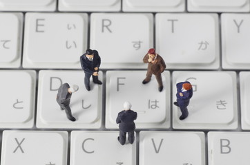 会議とキーボード