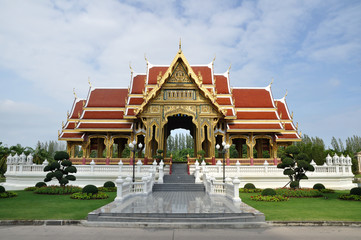 Thai public rest house, pavilion Bangkok, Thailand