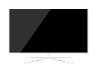 LED Television - Vector Design