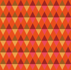 Geometric triangles vintage seamless pattern