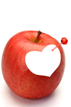 apple and heart