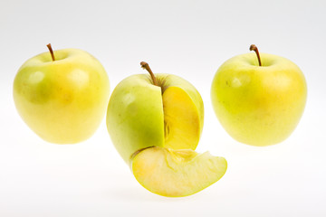 green apples