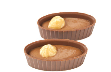 chocolate candy isolated
