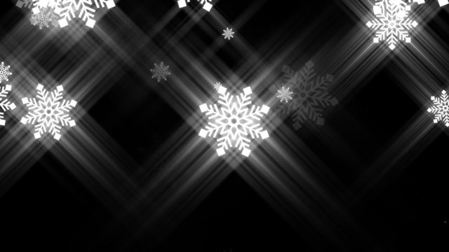 Loopable Snow Falling Animation