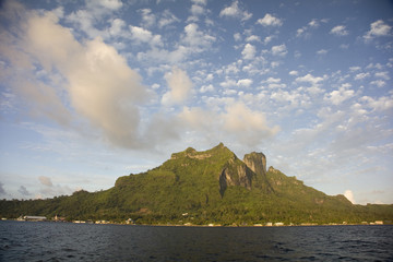 Mount Pahia & Mount Otemanu, Bora Bora, French Polynesia
