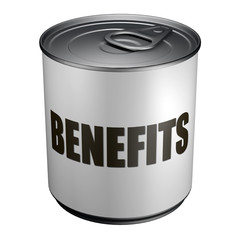 Benefits - Tin can