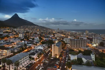 Cercles muraux Afrique du Sud Ville du Cap
