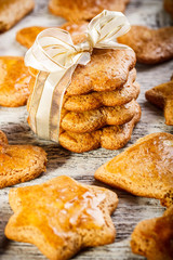Christmas gingerbread cookies