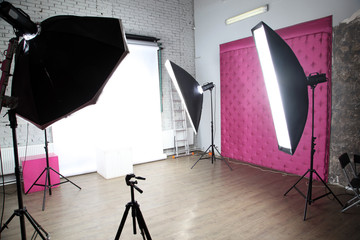 interior of my modern photo studio