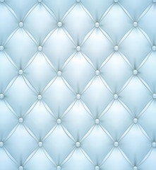 Blue vector upholstery leather pattern background.