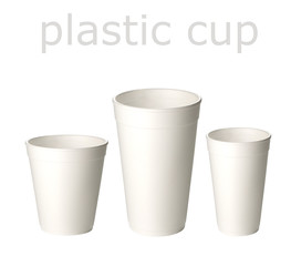 plastic cups