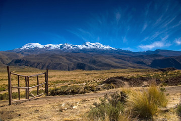 The gate is closed, Peru