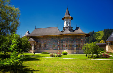 Fototapeta na wymiar Sucevita malowane klasztoru