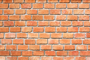 Red brick wall
