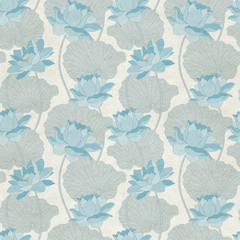 Seamless wallpaper pattern. Floral background