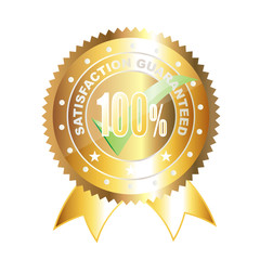 Guaranteed Gold Colour With Checklist Icon