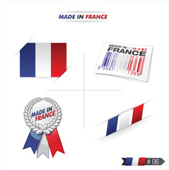 sticker made in france