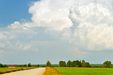 Country landscape.