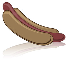 Hotdog, vector