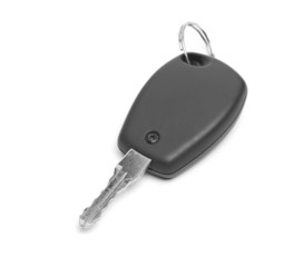 car key isolated on white background