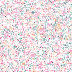 Beautiful floral background, vector