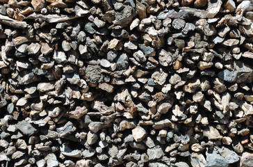 Natural pattern of a stone wall