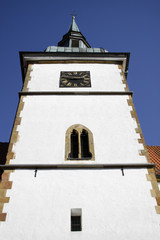 Fototapeta na wymiar Pfarrkirche Sankt Johannes Baptist in Rietberg