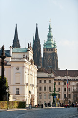 Naklejka na ściany i meble Praga Katedra św. Wita