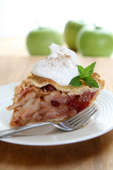 Apple Cranberry Pie