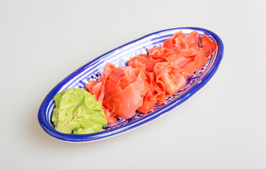 Wasabi and Sushi Ginger