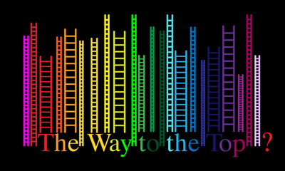 Fototapeta premium The Way to the Top