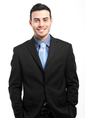 Portrait of a handsome businessman