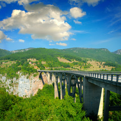 The big Montenegro bridge