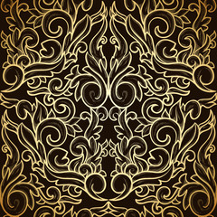 Damask seamless backgrounds
