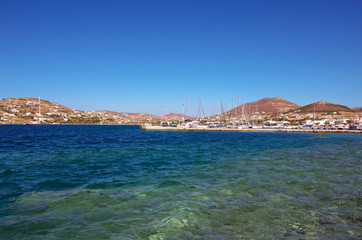 Fototapeta premium Paros Island Parikia, Grecja