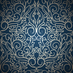 Damask seamless backgrounds