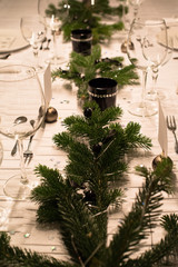 Festive XMas Table