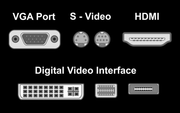 video ports, vector