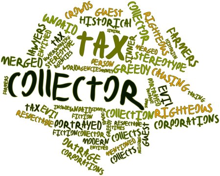 Word cloud for Tax collector