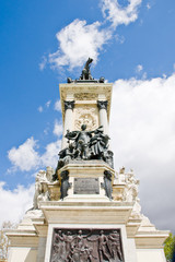 Obraz premium El Retiro garden in Madrid, Spain