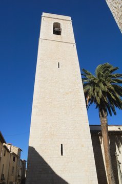 Collegiate church tower, Saint-Paul de Vence