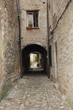 A narrow lane at Vence, Provence