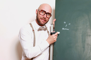 Lehrer an der Tafel