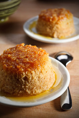 English pudding with ginger