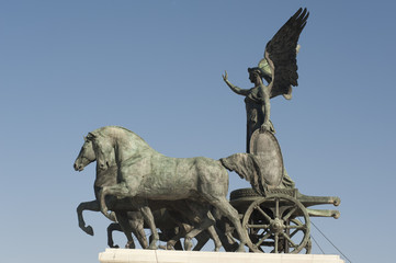 Quadriga Stattue