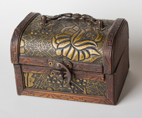 Wooden chest
