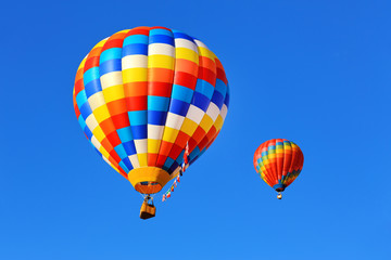 hot air balloons