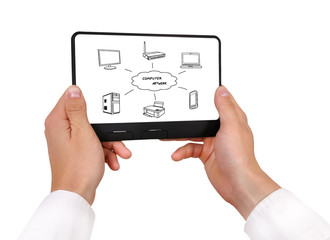 computer network concept